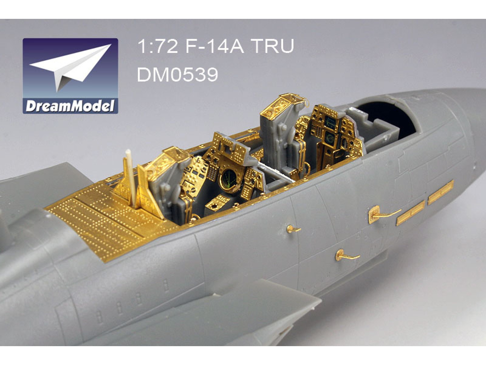 NEW Color Update Detail PE 1/72 US Fighter F-14D Cockpit for Hasegawa 