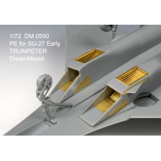 Dreammodel 1/72 0550 Su-27 Early detail update set PE For Trumpeter kit