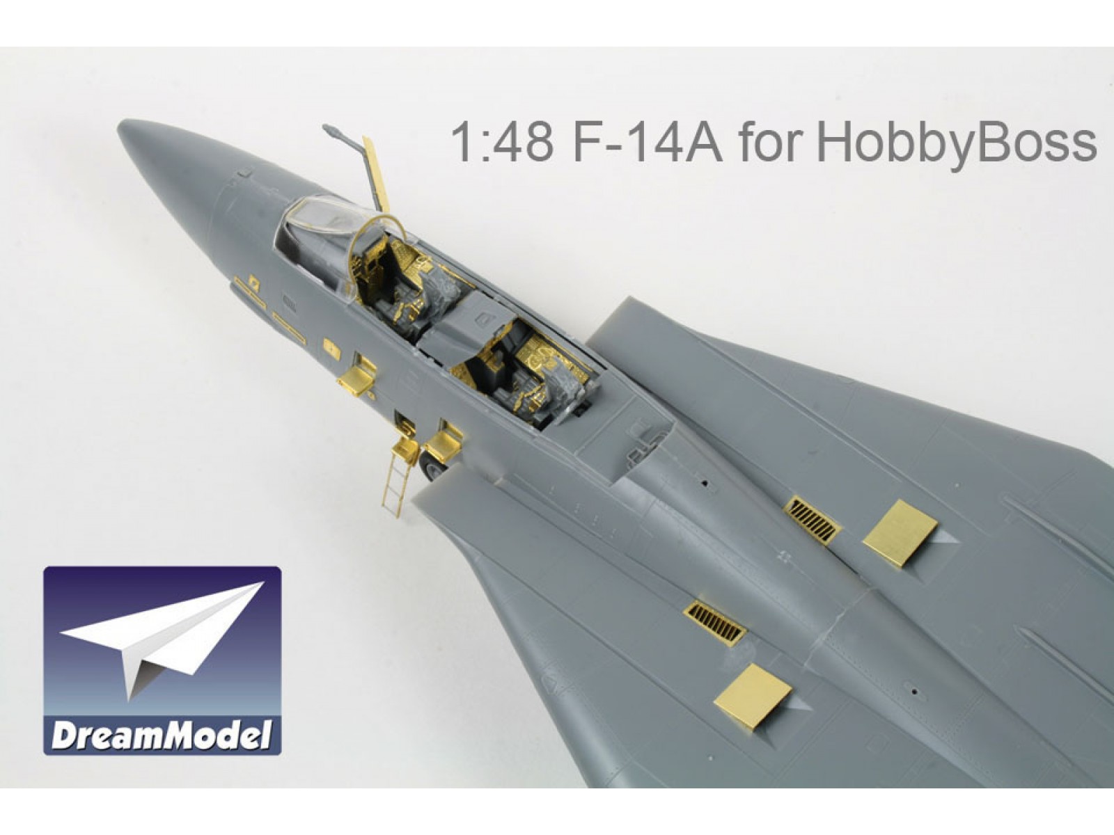 Dreammodel 1/72 0540 US Navy Tomcat F-14 F-14B Detail Update PE for trumpeter 