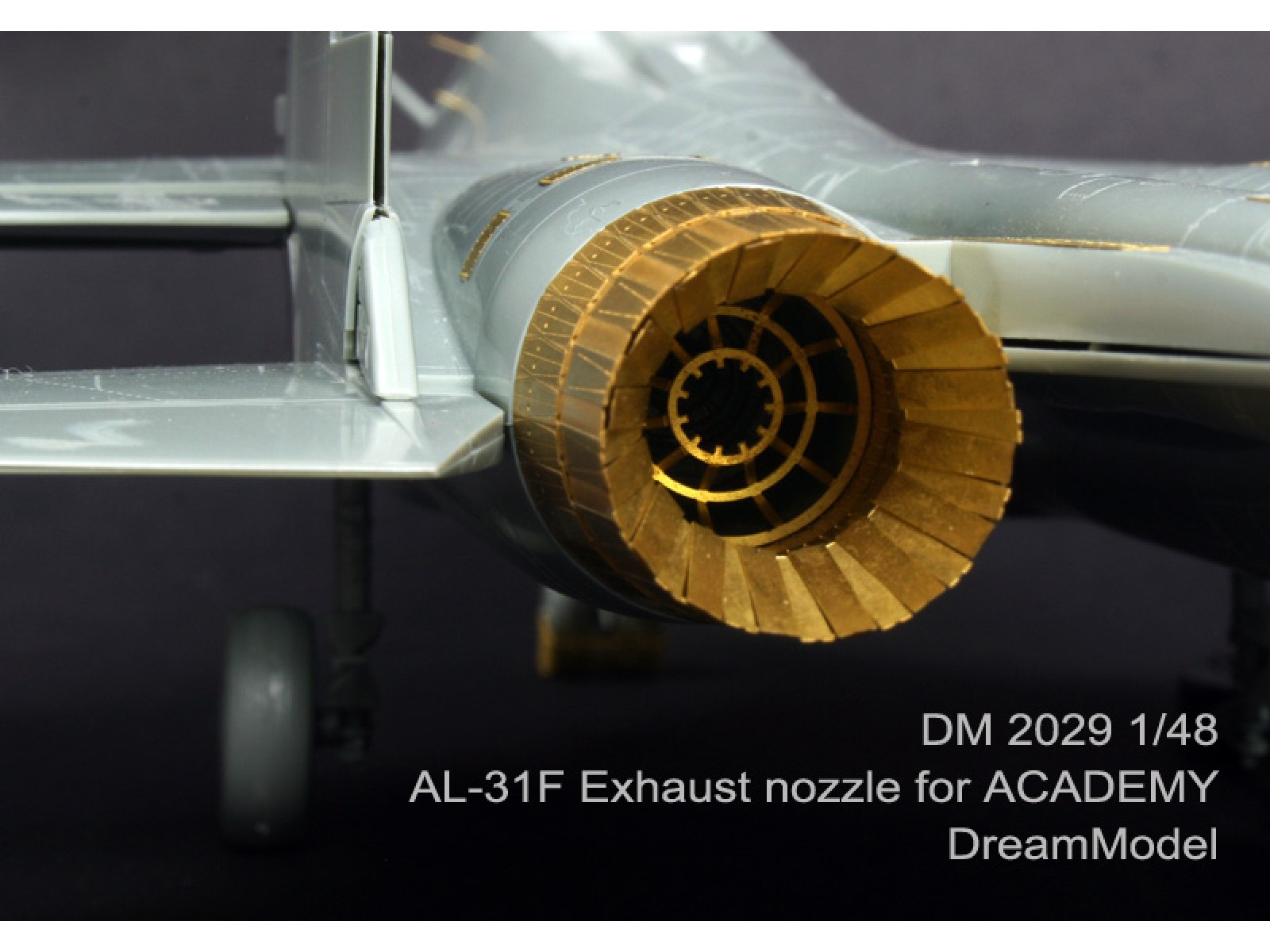 Dreammodel 2029 1//48 PE Exhaust Nozzel  for SU-27//27UB//30MKK