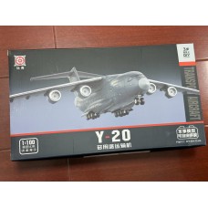 Pre painted XUJA 1/100 Xian Y20 Y-20 Transport PLAAF No glue need