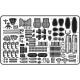 Ship Vessels Detail Update photo etched PE 1/700 075 for Japanese IJN Cruiser Myoko-class