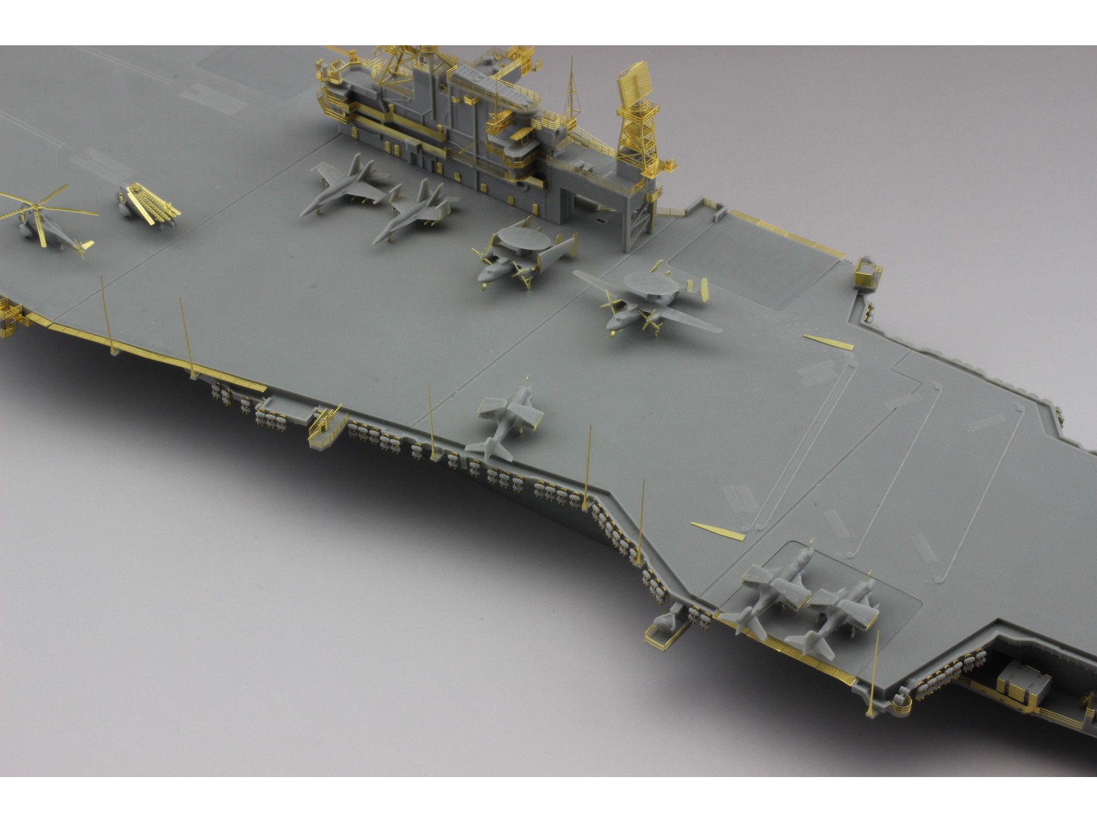 USS Midway CV-41 aircraft carrier Gulf war Resin kit
